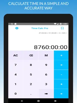 Time Calc - Time Calculator ho android App screenshot 4